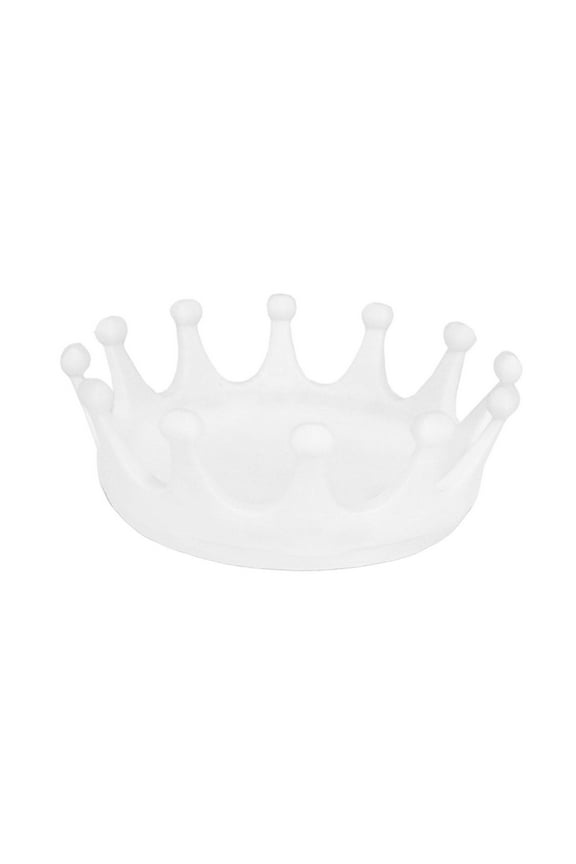Crown Shaped Jewelry Tray Compact Ring Holder for Bracelets Earrings Dresser