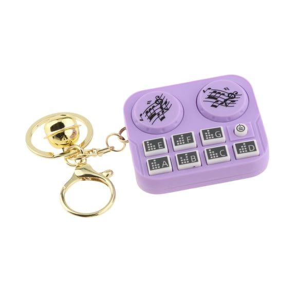 freneci DJ Keychains Pendant Gift Kids Adults Handbag Music Lover Light up Keychains