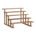 freneci Display Wood Wooden Display Riser Stand for Sculptures Plants ...