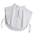 thumbnail image 1 of freneci False Collar for Ladies Soft Comfortable Fashion Removable Mock Neck Fake Collar White, 1 of 7