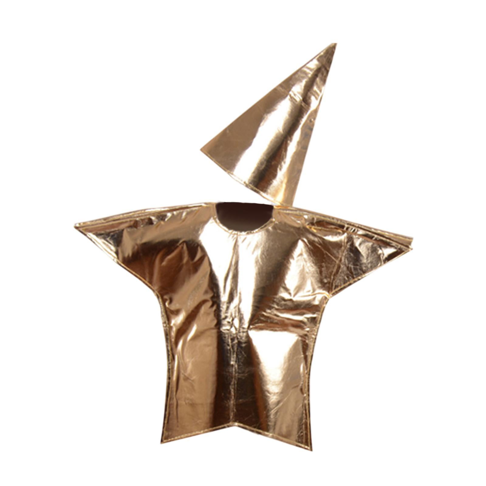 gold star fancy dress Kids Gold Star Costume main image 0