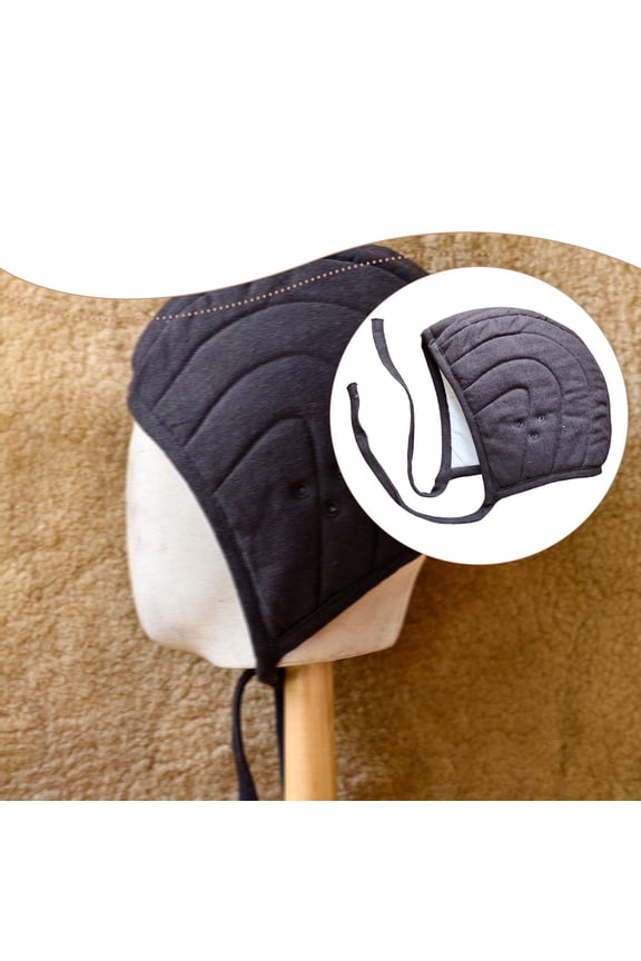 Medieval Arming Hat Casual Multifunction Costume Rustic Christmas Padded Cap