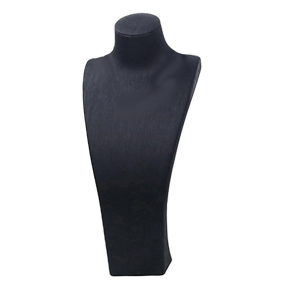 freneci Necklace Bust Display Stand Decor Show Gift for Women Jewelry Display Holder 18.5cmx10cmx40cm