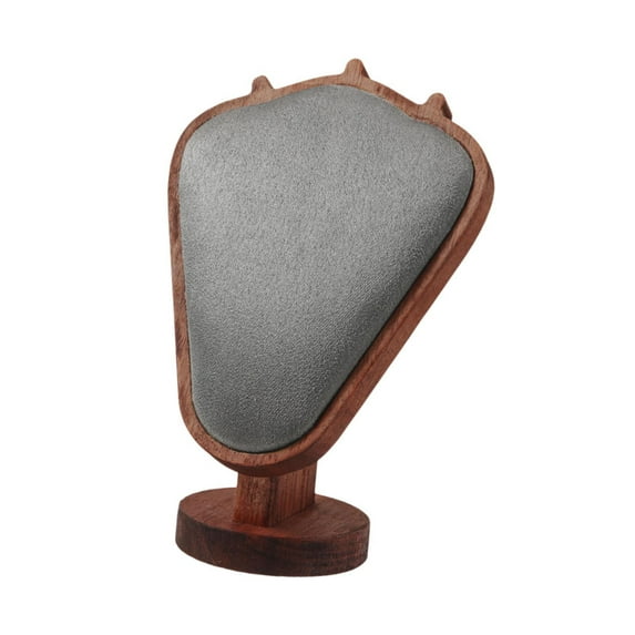 freneci Necklace Display Stand Jewelry Stand Necklace Chain Jewelry Bust for Dresser Gray
