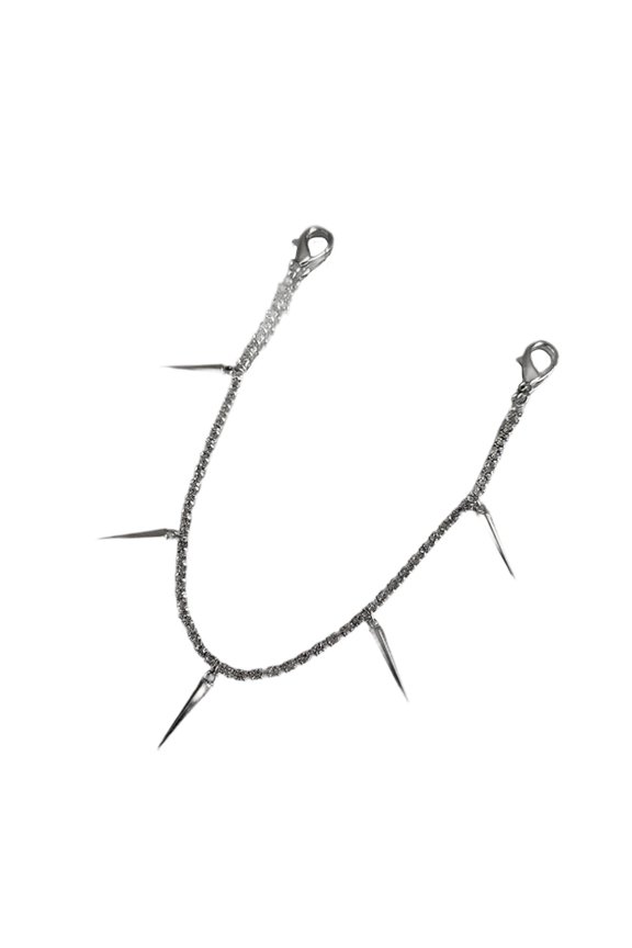 Pendant Shoe Chain Rhinestone Bling Shoe Charm for Sandals Bags Thanksgiving Awl