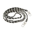 thumbnail image 1 of freneci Purse Chain Strap 47 Inches Fashion Bag Chain for Clutch Shoulder Bag Wallet Chain Black, 1 of 8