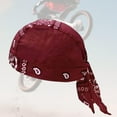 thumbnail image 1 of freneci Skull Cap Breathable Head Cover Headscarf for Men Women Sweat Wicking Beanie Red, 1 of 8
