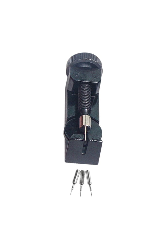 Watch Chain Link Removal Kit Pin Remover for Adjust Band Watch Repair Watchmakers black