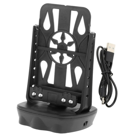 freneci Watch Winders Box Display Case Professional Accessories Stable Gift for Man Portable Sturdy Easy Use Silent Holder for Desktop Normal Charging