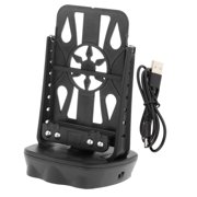 freneci Watch Winders Box Display Case Professional Accessories Stable Gift for Man Portable Sturdy Easy Use Silent Holder for Desktop Normal Plug in Use