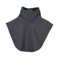 thumbnail image 1 of freneci Women Turtleneck Dickey Comfortable Detachable Collar for Work Street Dating Dark Gray, 1 of 8