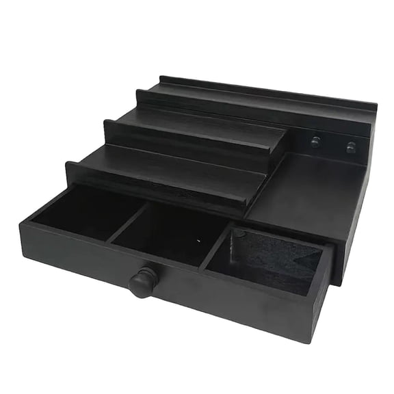 freneci Wooden Perfume Stand 3 Tier Fragrance Display Storage Rack Gift for Man Multiuse