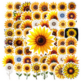 thumbnail image 1 of fresh Sunflower Stickers, Waterproof Sunflower Sticker for Water Bottle Laptop Phone Cases Planner Skateboard Luggage Helmet Party Favor Decor, Ideal for Adults Teens Teacher Rewards, 1 of 9