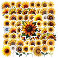 thumbnail image 1 of fresh Sunflower Stickers, Waterproof Sunflower Sticker for Water Bottle Laptop Phone Cases Planner Skateboard Luggage Helmet Party Favor Decor, Ideal for Adults Teens Teacher Rewards, 1 of 9
