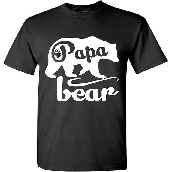 fresh tees Papa Bear T-Shirt | Father's Day Shirt | Funny Gifts for Husband Dad Grandpa