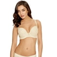 thumbnail image 1 of freya women's deco darling underwire moulded plunge bra, ivory, 32b, 1 of 2