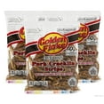 thumbnail image 1 of fried pork cracklin strips mildly seasoned with red - 3.25 oz. bags (3 bags), 1 of 2