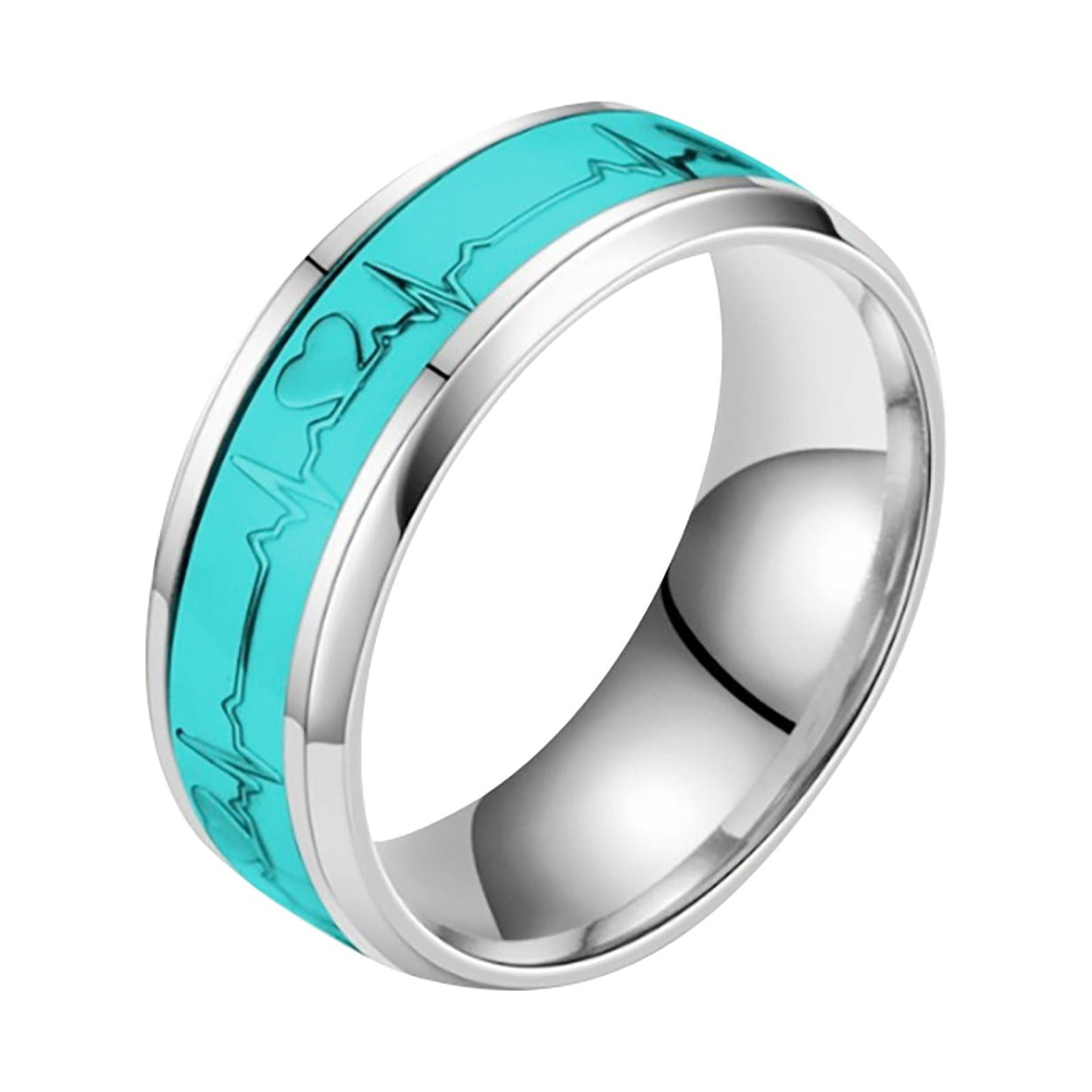 friendship ring Art Valentine's Day present Multicolor Ring Heart