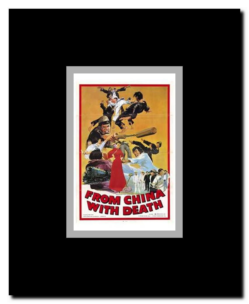 from China with Death Framed Movie Poster