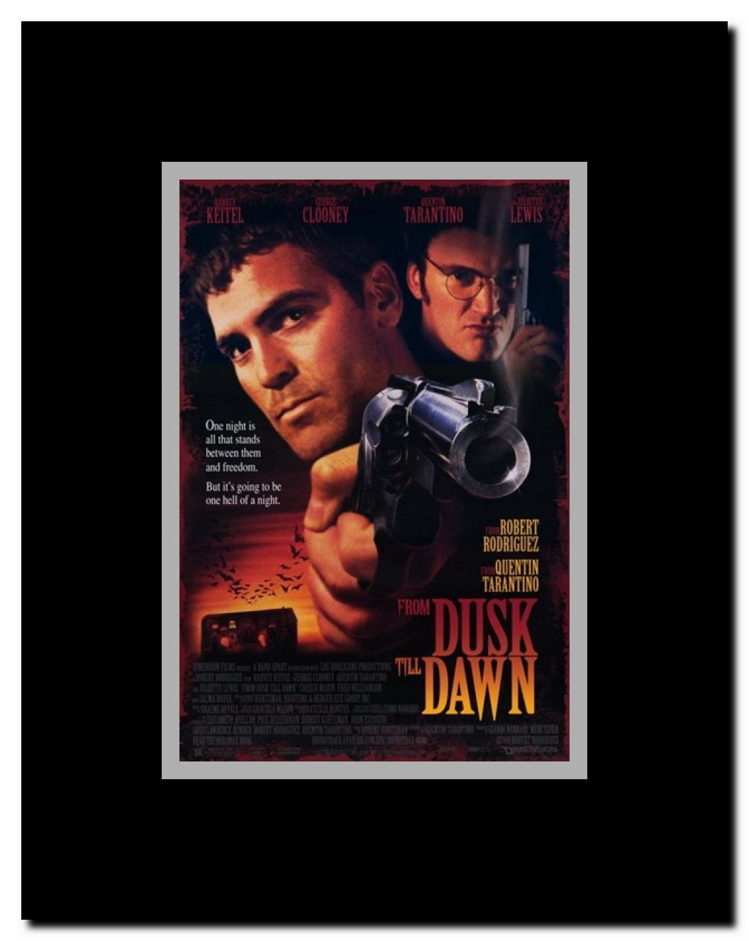 from Dusk Till Dawn Framed Movie Poster