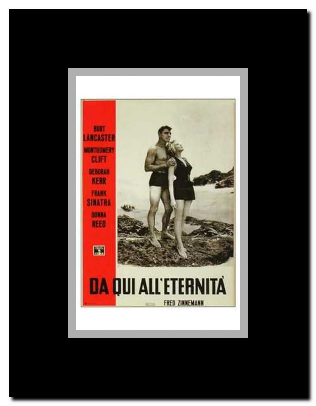 from Here to Eternity Framed Movie Poster