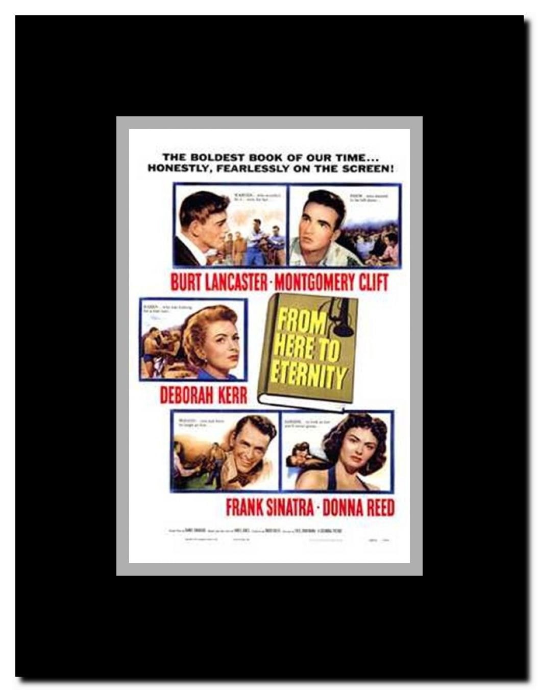 from Here to Eternity Framed Movie Poster