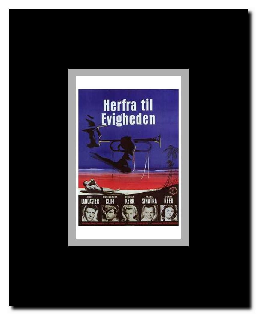 from Here to Eternity Framed Movie Poster