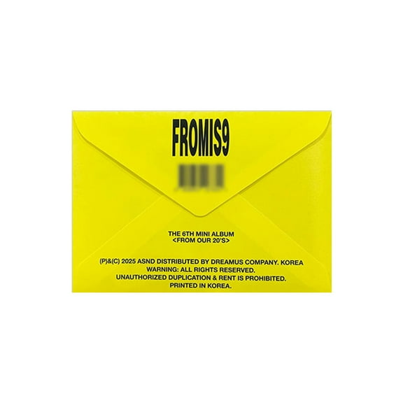 fromis_9 - [FROM OUR 20's] 6th Mini Album POSTCARD FROM Version