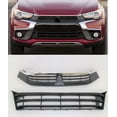thumbnail image 1 of front bumper upper lower grille set for 16 - 17 Mitsubishi Outlander Sport RVR, 1 of 4