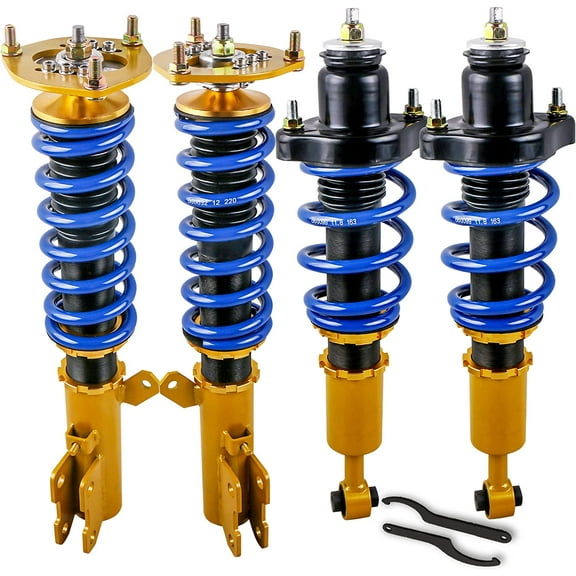 front+rear Complete Coilovers Shock Strut For 08-16 Mitsubishi Lancer & Ralliart
