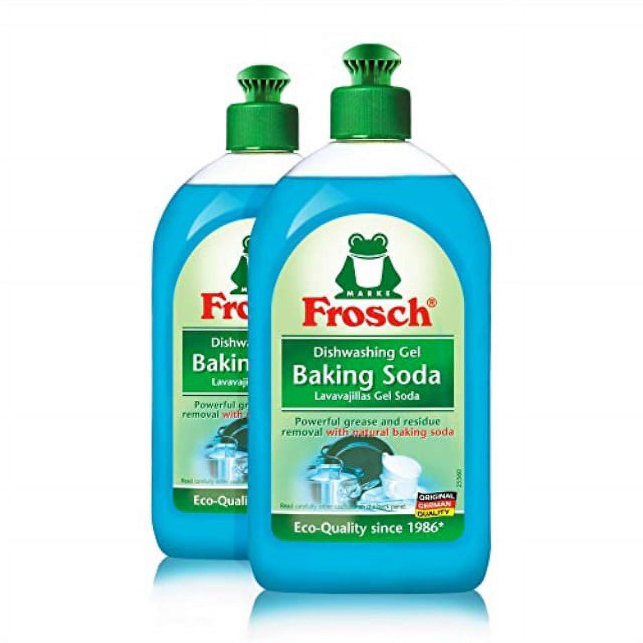 frosch natural baking soda liquid hand dish washing soap, 500 ml (pack