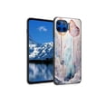 thumbnail image 1 of frozen-fossilized-leaves-landscape-123 phone case for Moto One 5G UW for Women Men Gifts,Flexible Painting silicone Anti-Scratch Protective Phone Cover, 1 of 1
