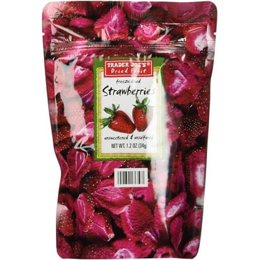 powbab Raspberry Pieces + Bits, 100% Freeze Dried Raspberry Unsweetened ...