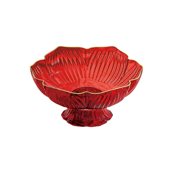 Fruit Bowl Fruit Bowl Pedestal Serving Bowl Decorative Centerpiece Bowl Modern Fruit Bowl forDining Table Kitchen Counter Bowl forSnacks Candy Nuts Home Decor Pedestal Serving Bowl