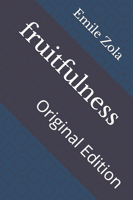fruitfulness : Original Edition (Paperback)