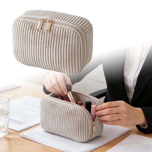 fsxdhpcsgfc 1Packs Travel Portable Makeup Organizer For (Khaki) Toolboxes Screwdriver Set Audio & Video Disc Kits Cmmt99206 30x40 Design Workshop Comb Picks Locksmith Household Items Cmmt12039