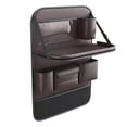 thumbnail image 1 of fsxdhpcsgfc Backseat Organizer With Foldable Tray Storage Organizer With Tablet Holder Seat Back Protectors Kick MatsTravel S Code Upholstery Cars Stuff Fiber Wire Light Exterior Car Light Car Mats, 1 of 7