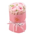 thumbnail image 1 of fsxdhpcsgfc Crochet Rose Bouquet Handmade Knitted Bouquet For Holiday Mom Day Birthday Home Home For Graduation Day Elegant Arrangements For Home Realistic Floral Bouquet Hanging Lights Outdoor, 1 of 3