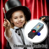 fsxdhpcsgfc Drawer Magiic Tricks Kids Changeable Pull Trick Appearing/Dissapearing Magician Props Changeable Interactive Turn Red To Blue Trick Show Kits for Kids 4-6 Boxes for Kids 8-12 Kids Mind