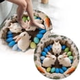 thumbnail image 1 of fsxdhpcsgfc Easter Bunny Carpet Soft Area Rug For Living Room Bedroom Modern Abstract Floor Mat Heavy Bed Blanket Lap Blanket for Elderly Blankets Twin Fuzzy Blanket Sweater Organic Blanket Sheet, 1 of 7