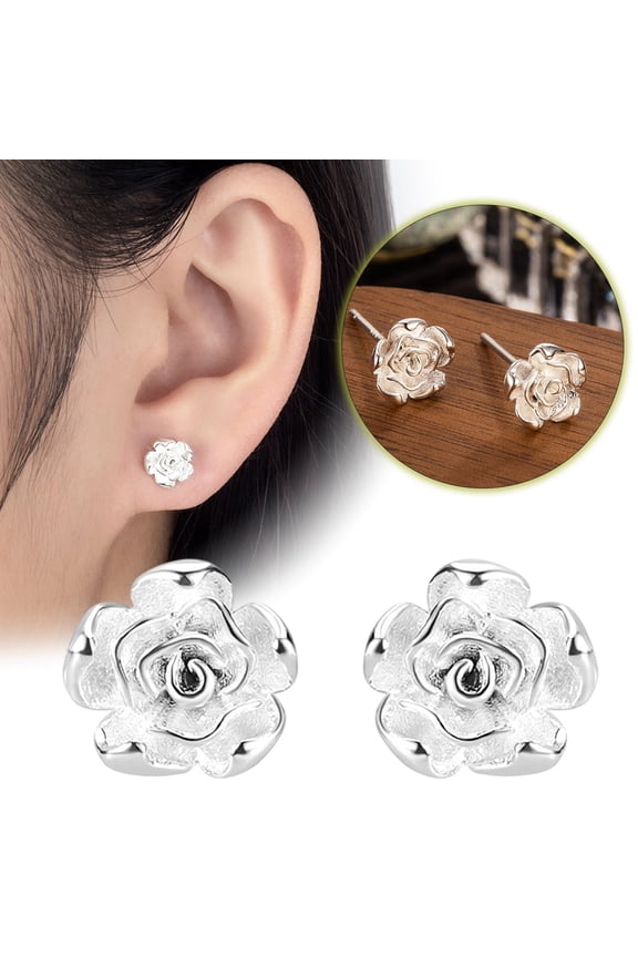 Exquisite Elegant Earrings Meaningful Earrings Sophisticated Versatile Jewelry For Daily For Giving Stud Earrings for Women Earnings for Women 80s Earrings for Women Medium Earrings for