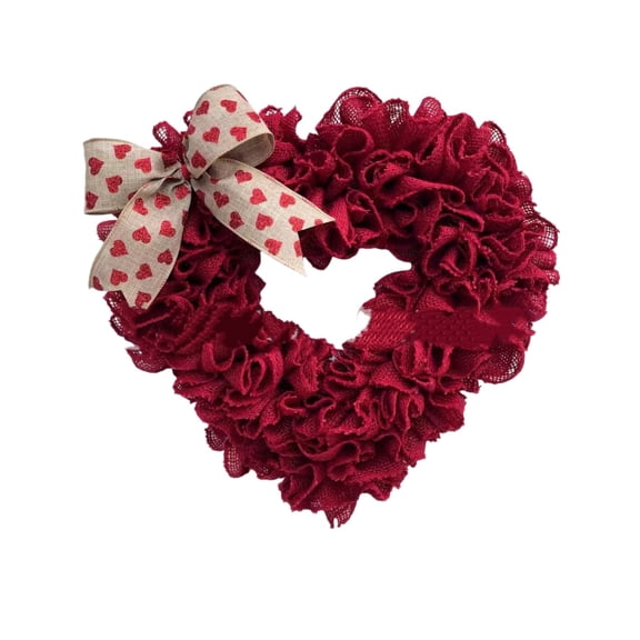 fsxdhpcsgfc Heart Shaped Hanging Ornament Floral Vine For Home Door Wall Window Party Centerpiece Outdoor Decorations for Door Sunflower Bunny Attachment for Cemetery with Stand Fall Signs Fall