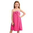 thumbnail image 1 of fsxdhpcsgfc Kids Wearable Bath Towel Robe Absorbent Bathing Wrap For Children Toddler Swimming Beach, 1 of 4