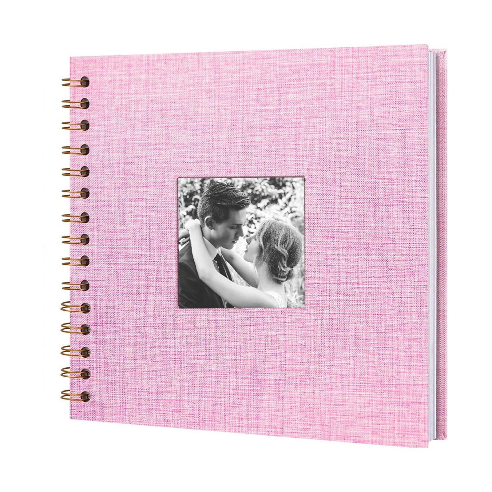 fsxdhpcsgfc Multifunctional Spiral Bound Notebook With Photo Window For Journaling Scrapbooking And Memory Keeping Note Pads 3x5 with Spiral Cover Digital Journal Paper Journal 6x9 for Women Elephant