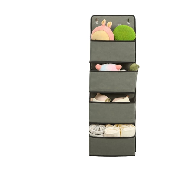 fsxdhpcsgfc Multilayer Hanging Storage Organizer Foldable Door Mounted For Home Clutter And See through Storage Cubes under Bed Zipper Storage Reusable Storage Bags for under Bed Storage for Kids