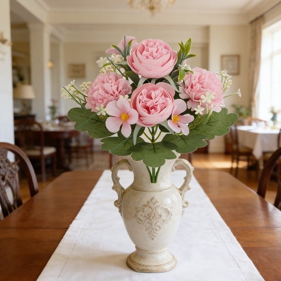 fsxdhpcsgfc Outdoor 30cm Imitation Silk Non Fading Imitation Decorative Items For Gardens Windowsills And Long Vase Flowers Tall outside Flowers Valentine Flowers Flowers for Outdoors Flowers for