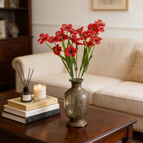 fsxdhpcsgfc Outdoor 36cm Imitation Silk Non Fading Imitation Decorative Items For Gardens Windowsills And Hanging Fall Fall Flowers for Weddings Dry Flower Spray Outdoor Flower Arrangements Hydrangea