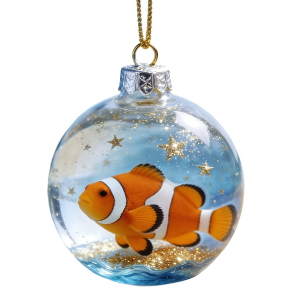 fsxdhpcsgfc Sea Creature Wall Hanging Acrylic Marine Life Ornament For Her 2D Flat Acrylic Pendant (4 Styles) Stained Glass Cat Window Hangings Christmas Decorations Doorway Outdoor Easter Eggs