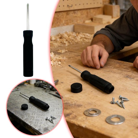 fsxdhpcsgfc Secret Screwdriver Home Diversion Stash Can Container Hiding ⁣⁣⁣⁣Hidden Storage Secret Compartment Rotating Earring Holder Jewelry Hanger Wall Eating Storage Traveling Organizer Earring