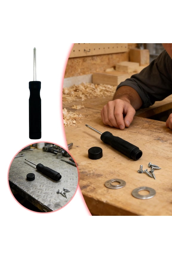 Secret Screwdriver Home Diversion Stash Can Container Hiding Hidden Storage Secret Compartment Rotating Earring Holder Jewelry Hanger Wall Eating Storage Traveling Organizer Earring